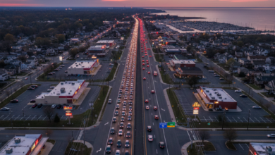 traffic delay route 9 to keyport nj