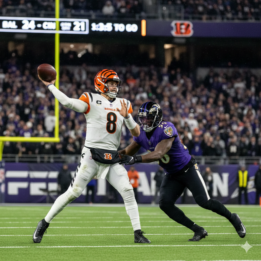 bengals vs baltimore ravens match player stats​