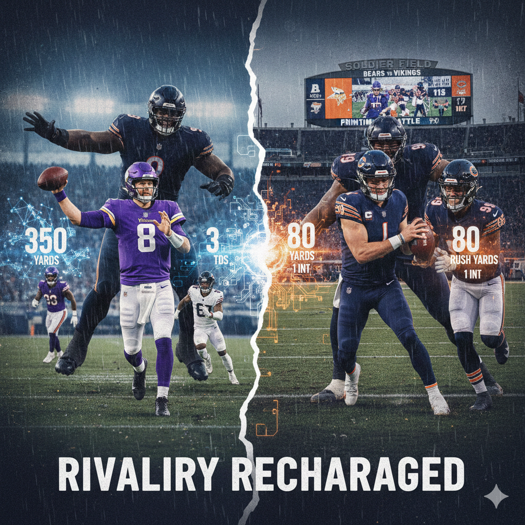 minnesota vikings vs chicago bears match player stats