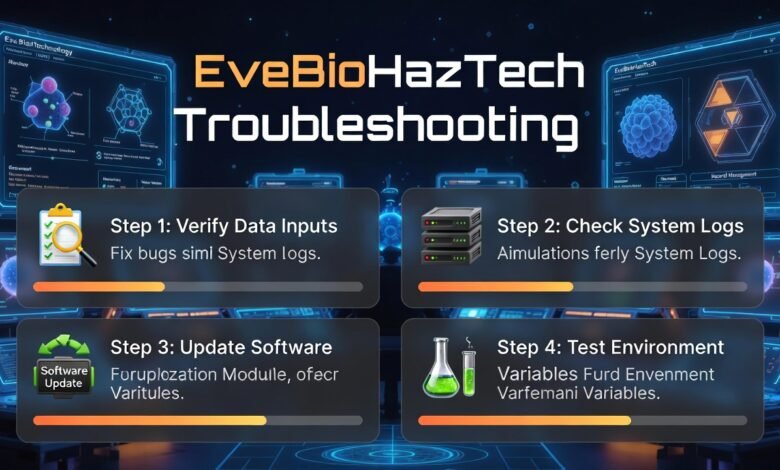 how to fix bug on evebiohaztech