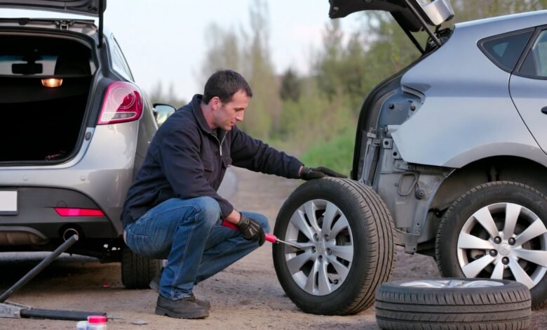how to change a tire