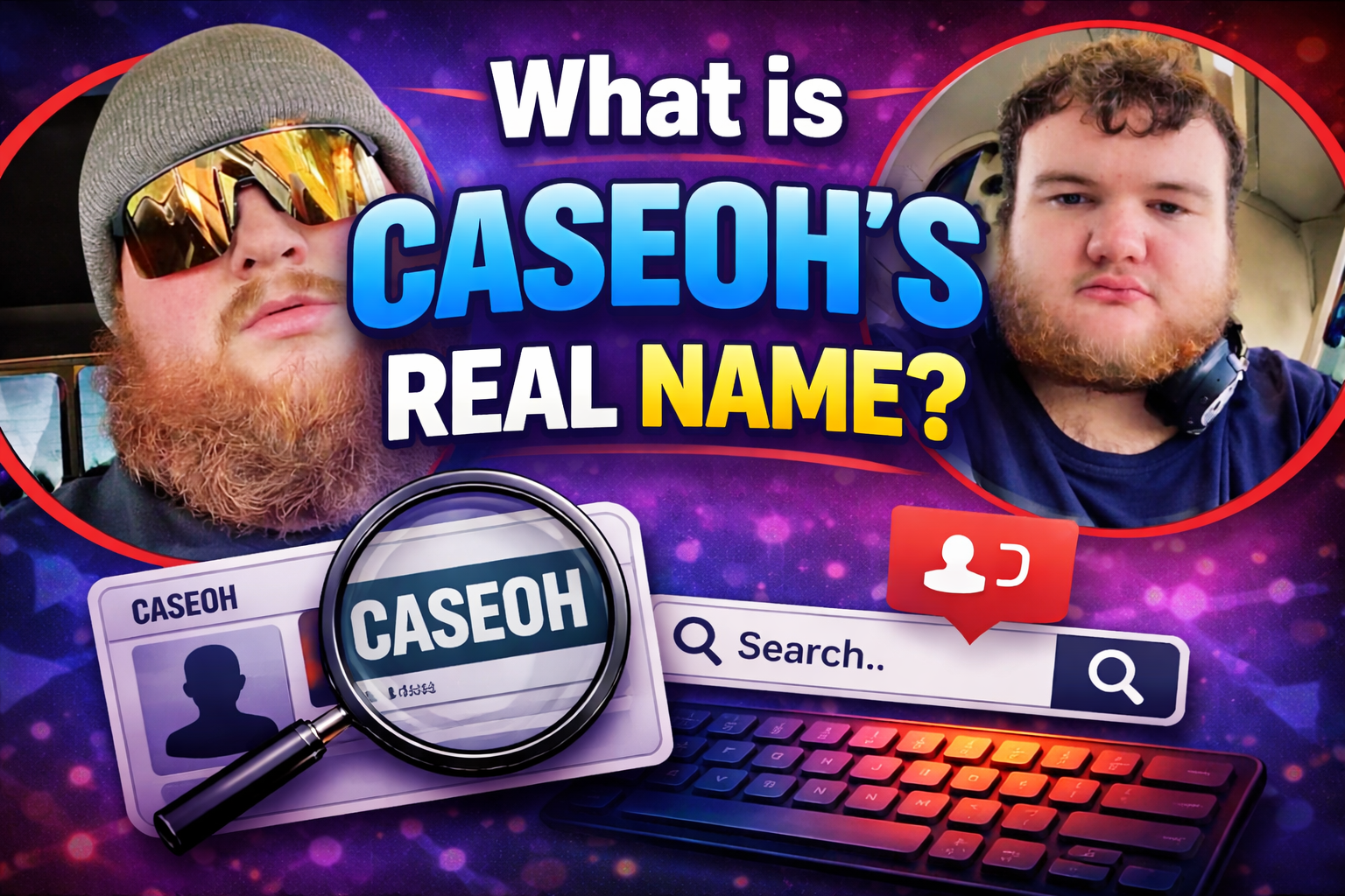 what is caseoh real name