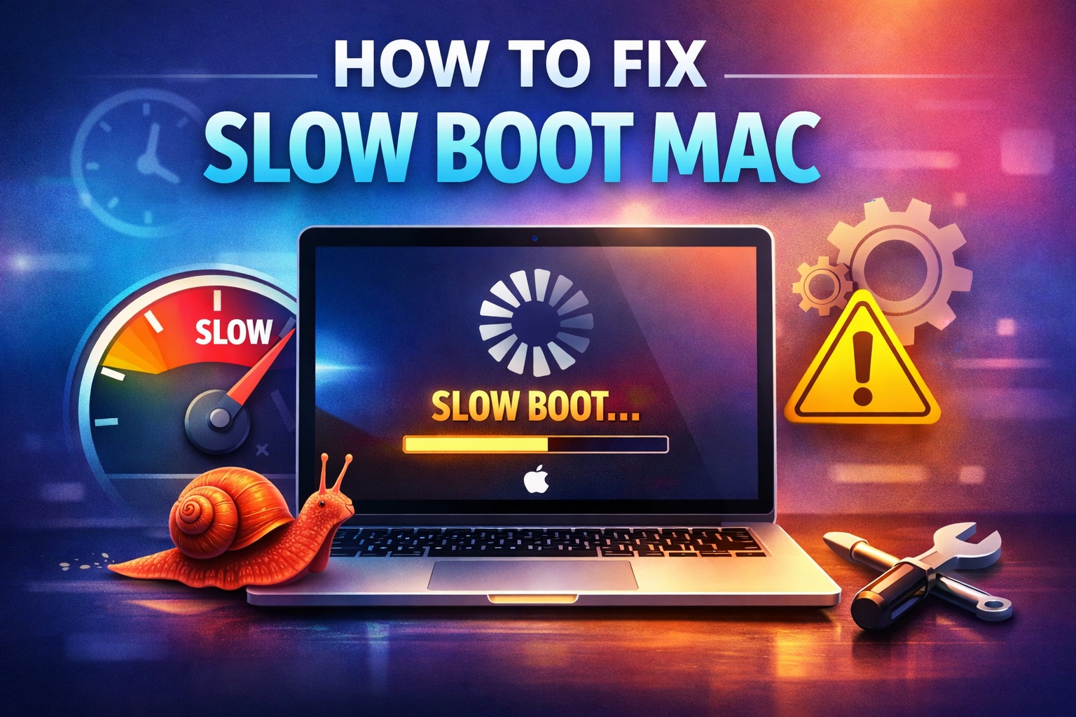 how to fix slow boot mac