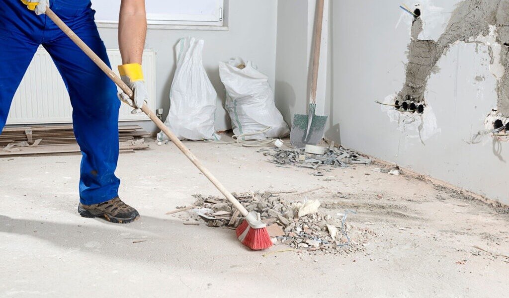after construction cleaning company