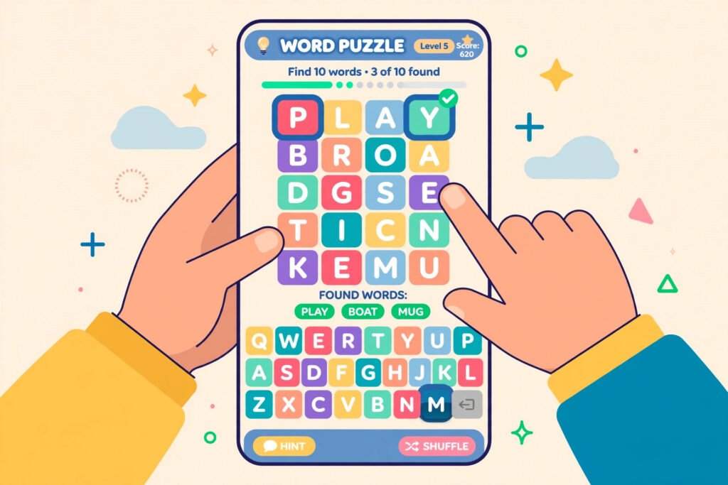 How to play Infinite Wordle on a smartphone