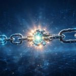 Smart short links changing the web: glowing connected link nodes across a digital sky