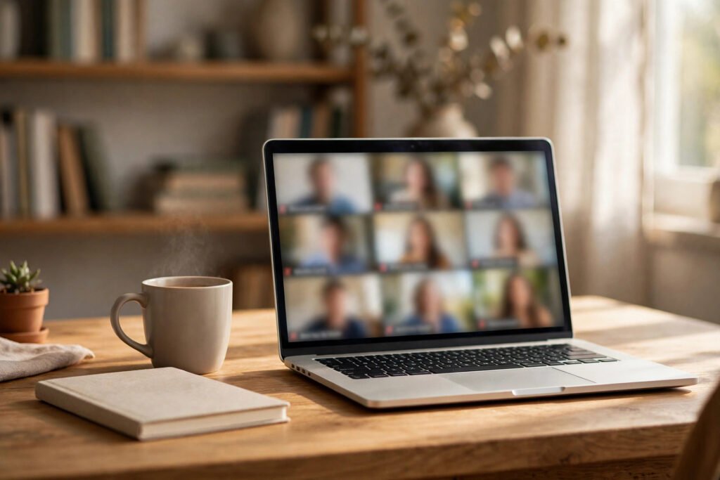 Virtual meeting etiquette: looking and sounding professional on a video call