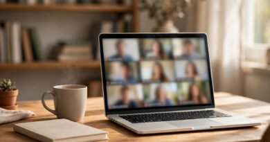 Virtual meeting etiquette: looking and sounding professional on a video call